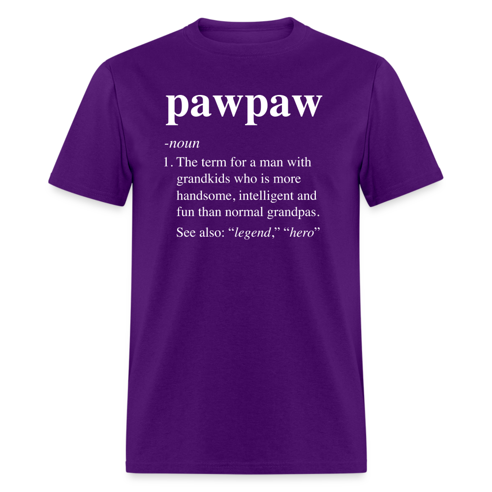 Pawpaw Definiton Unisex Classic T-Shirt - purple