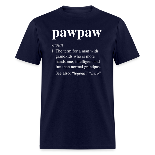 Pawpaw Definiton Unisex Classic T-Shirt - navy