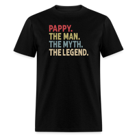 Pappy the Man the Myth the Legend Unisex Classic T-Shirt - black