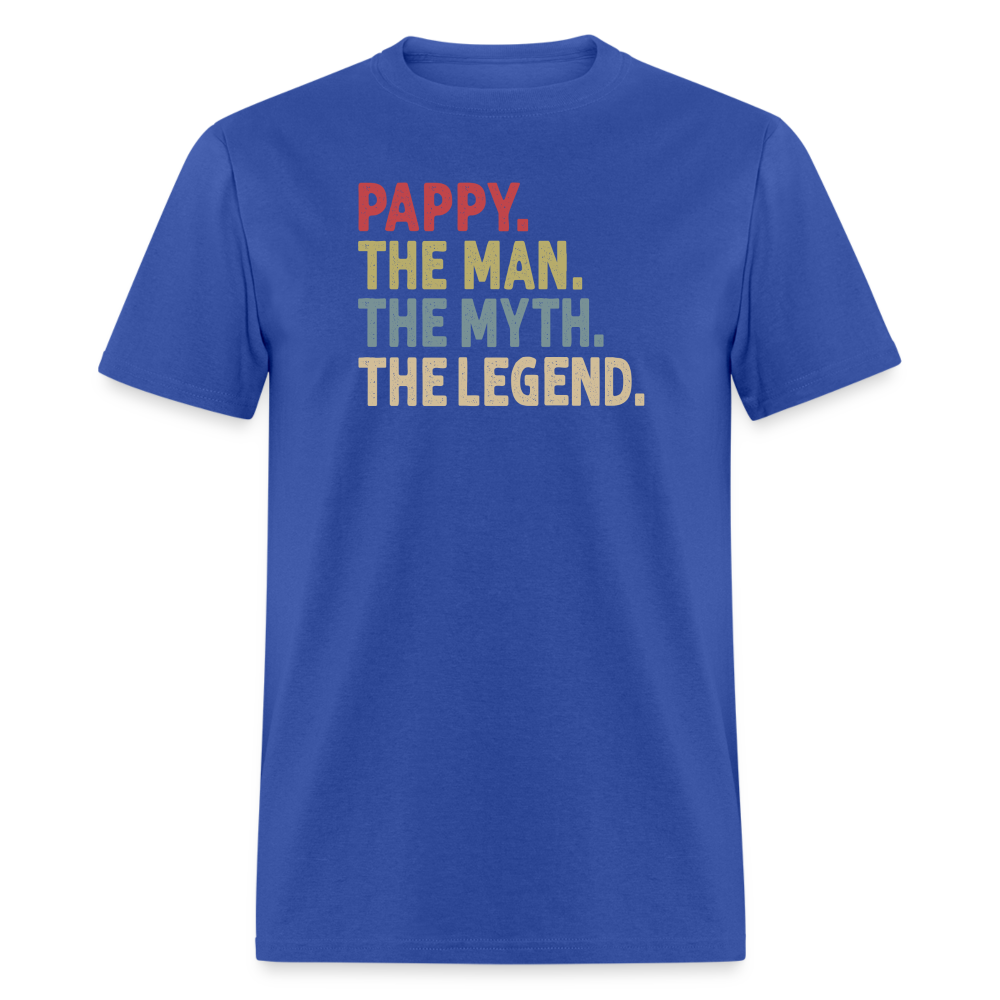 Pappy the Man the Myth the Legend Unisex Classic T-Shirt - royal blue