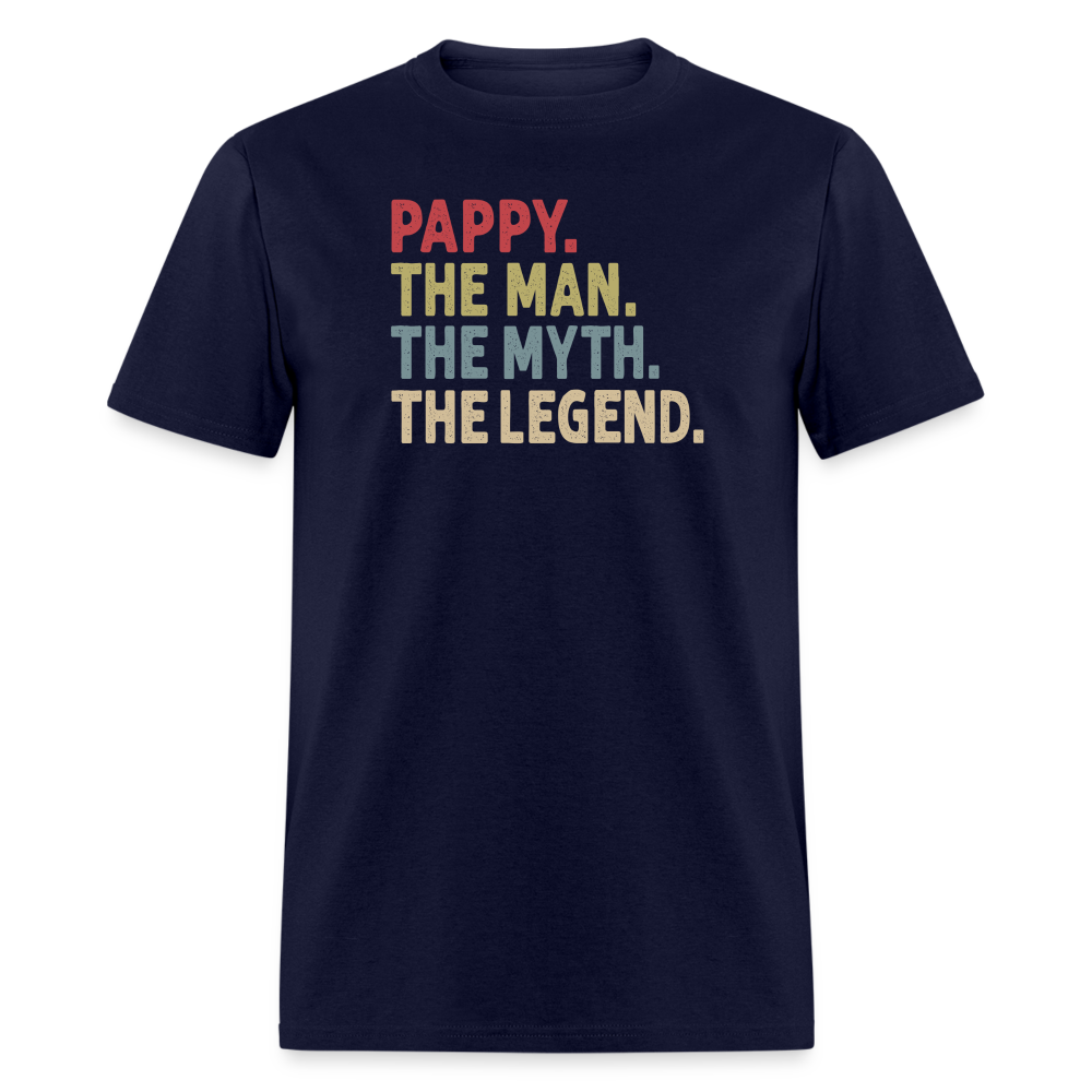 Pappy the Man the Myth the Legend Unisex Classic T-Shirt - navy