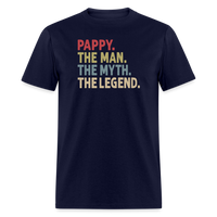 Pappy the Man the Myth the Legend Unisex Classic T-Shirt - navy