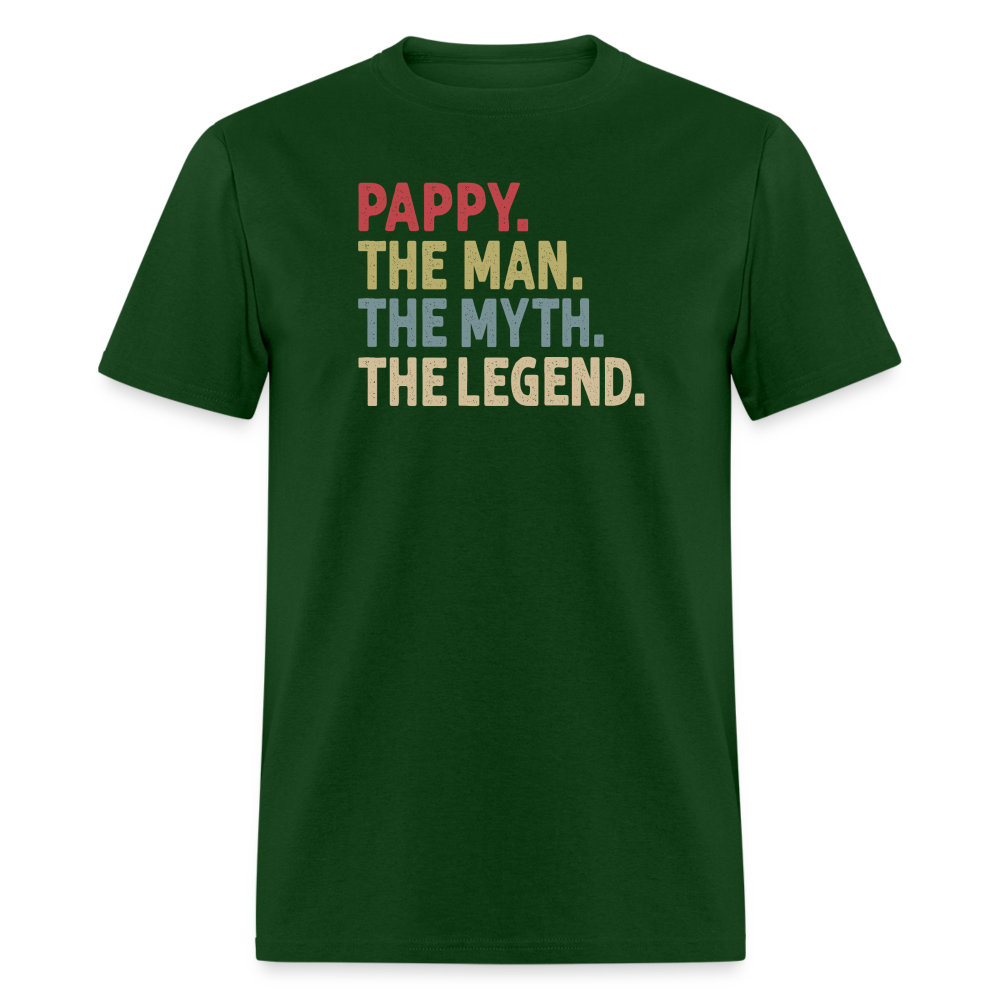 Pappy the Man the Myth the Legend Unisex Classic T-Shirt - forest green