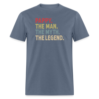 Pappy the Man the Myth the Legend Unisex Classic T-Shirt - denim
