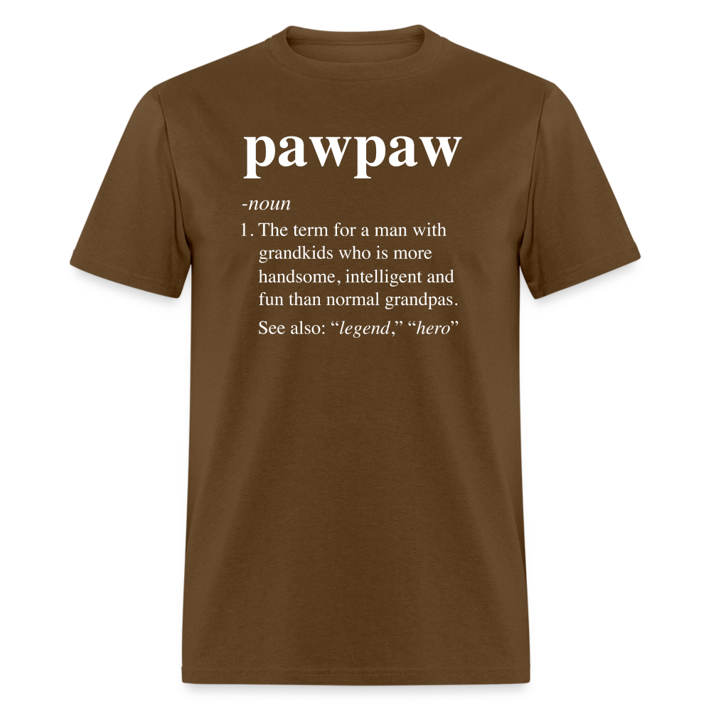 Pawpaw Definition Unisex Classic T-Shirt - brown