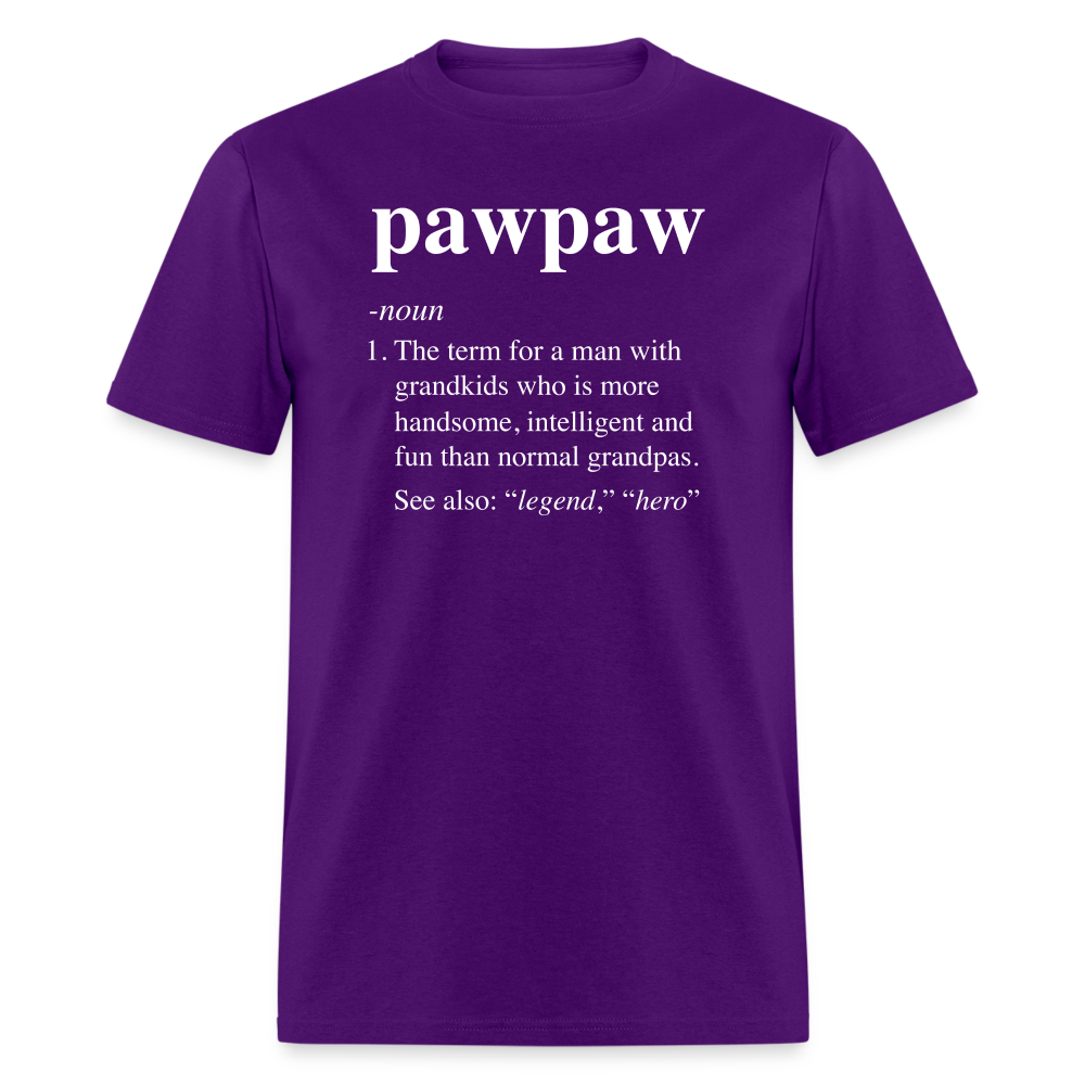 Pawpaw Definition Unisex Classic T-Shirt - purple