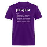 Pawpaw Definition Unisex Classic T-Shirt - purple