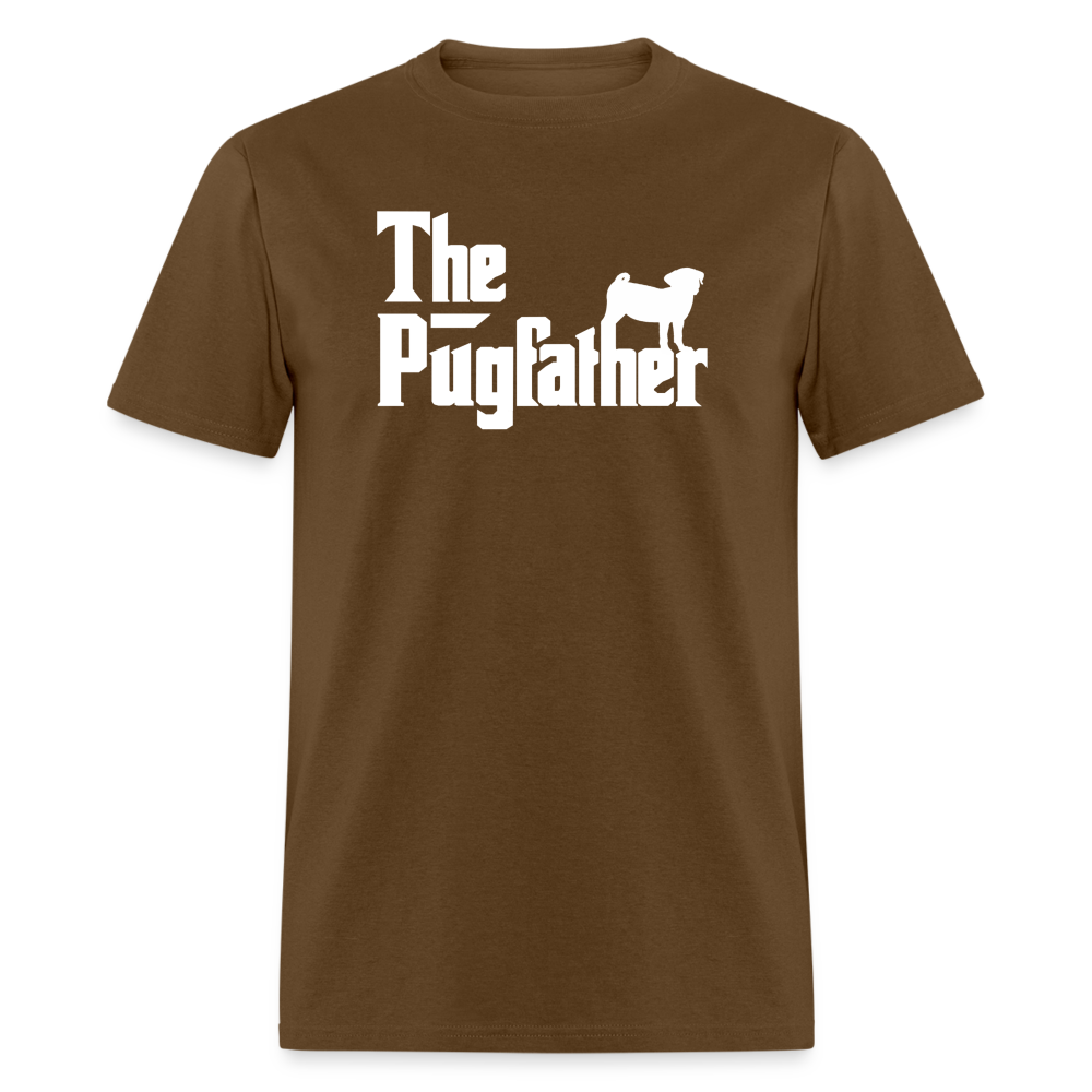 The Pugfather Unisex Classic T-Shirt - brown