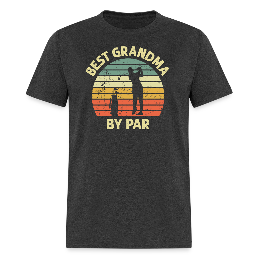 Best Grandma By Par Unisex Classic T-Shirt - heather black