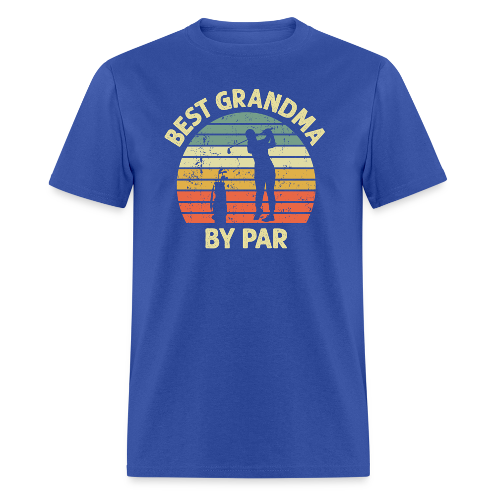 Best Grandma By Par Unisex Classic T-Shirt - royal blue