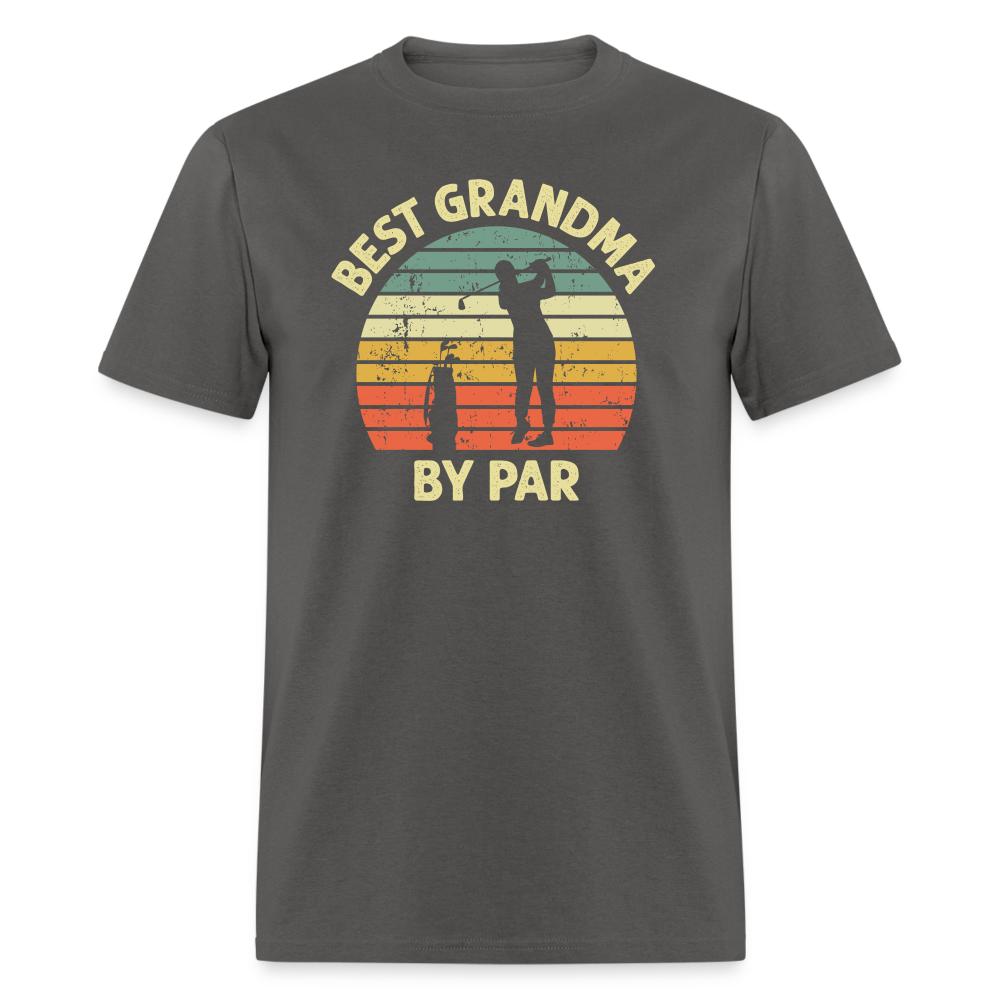 Best Grandma By Par Unisex Classic T-Shirt - charcoal