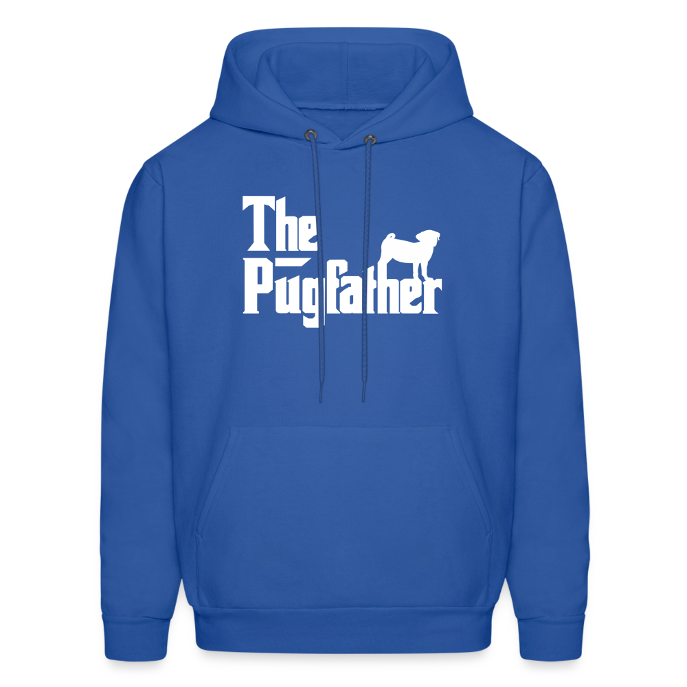 The Pugfather Men's Hoodie - royal blue