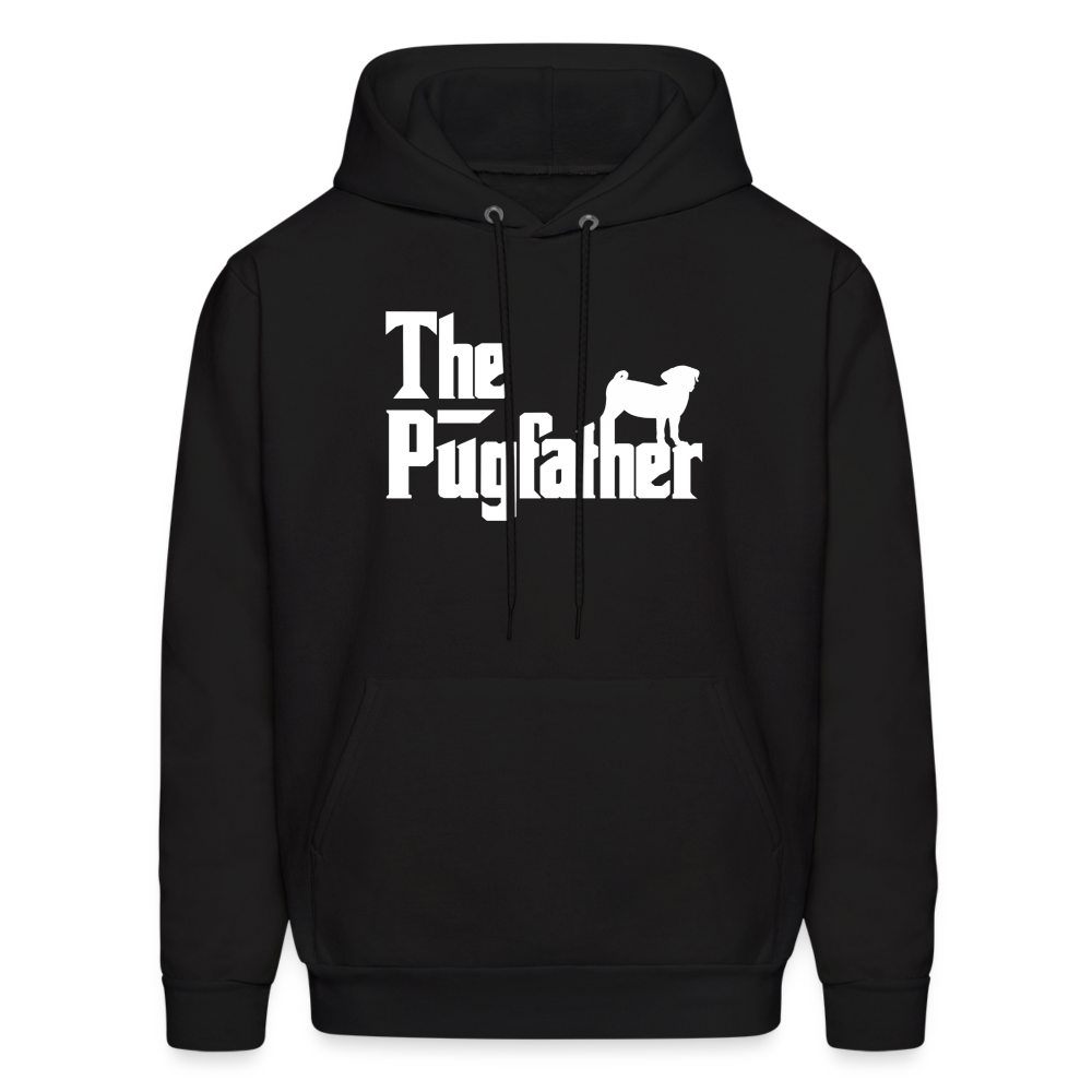 The Pugfather Men's Hoodie - black