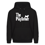 The Pugfather Men's Hoodie - black