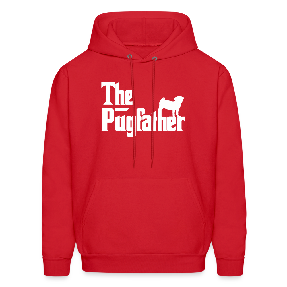 The Pugfather Men's Hoodie - red