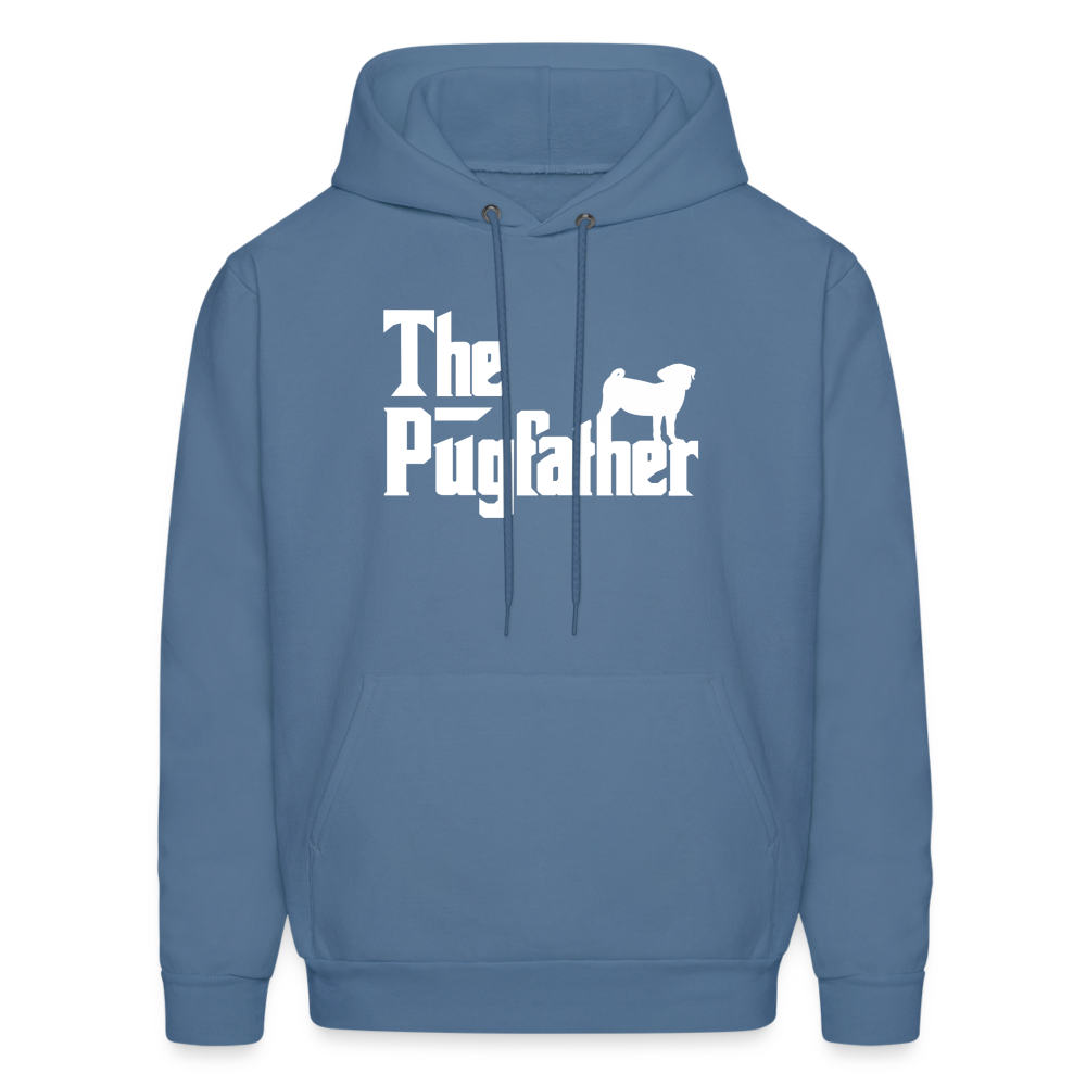 The Pugfather Men's Hoodie - denim blue