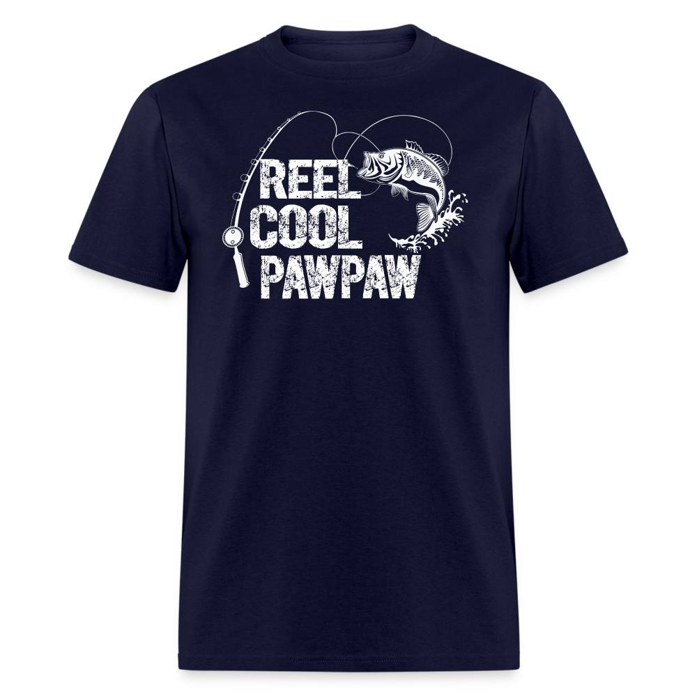Reel Cool Pawpaw Unisex Classic T-Shirt - navy