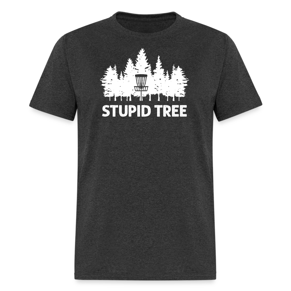 Stupid Tree Unisex Classic T-Shirt - heather black
