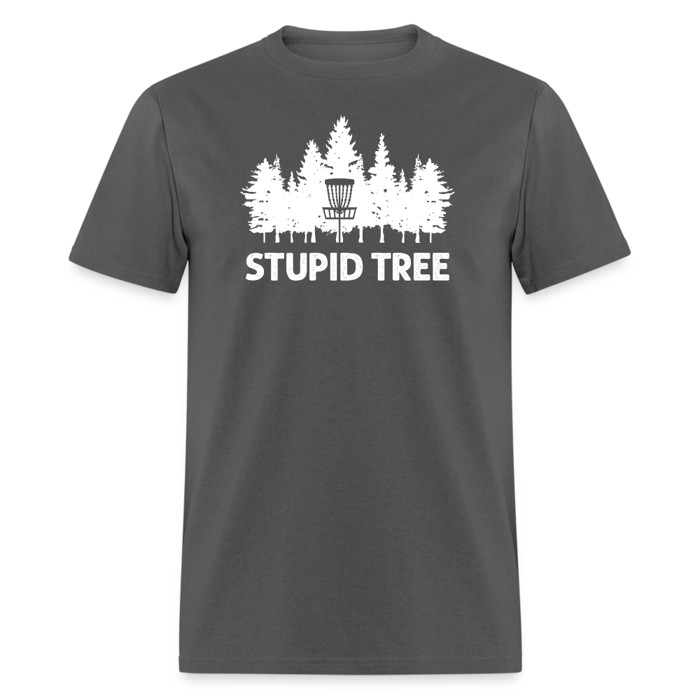 Stupid Tree Unisex Classic T-Shirt - charcoal