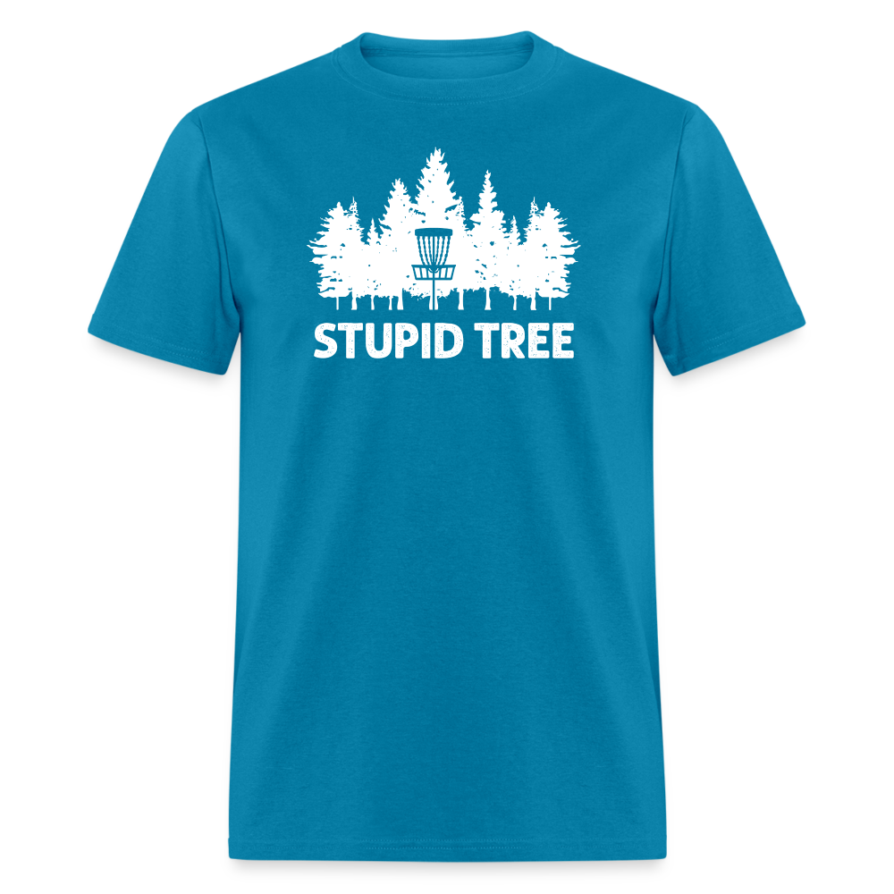 Stupid Tree Unisex Classic T-Shirt - turquoise