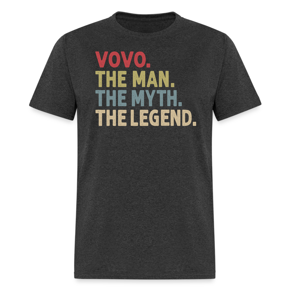 Vovo the Man the Myth the Legend Unisex Classic T-Shirt - heather black