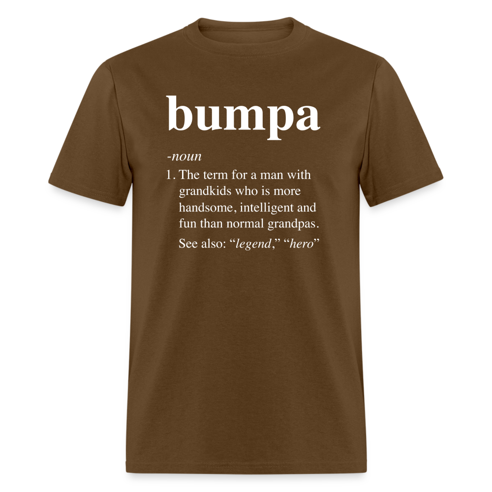 Bumpa Definition Unisex Classic T-Shirt - brown