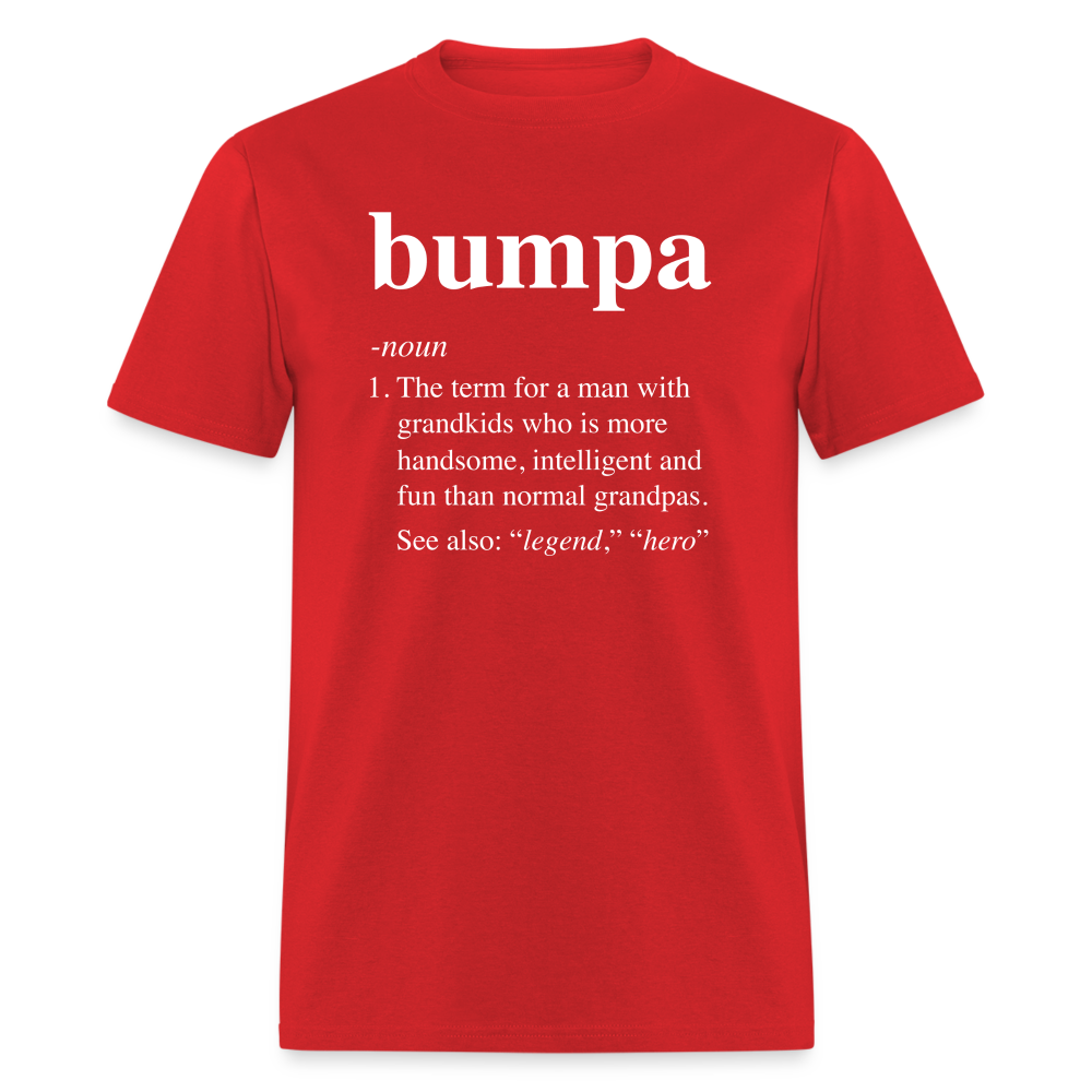 Bumpa Definition Unisex Classic T-Shirt - red
