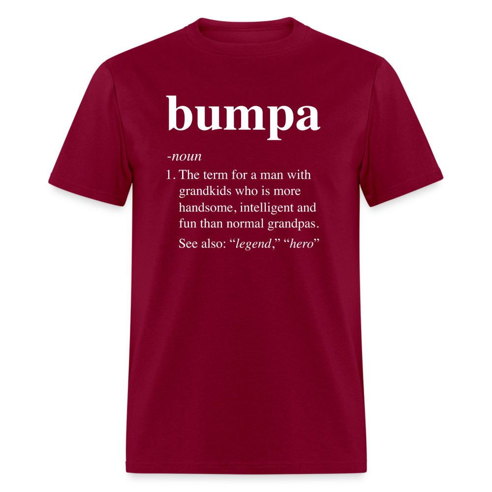Bumpa Definition Unisex Classic T-Shirt - burgundy