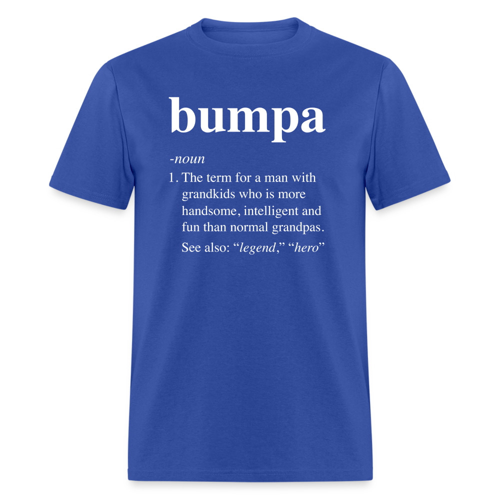 Bumpa Definition Unisex Classic T-Shirt - royal blue