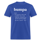 Bumpa Definition Unisex Classic T-Shirt - royal blue