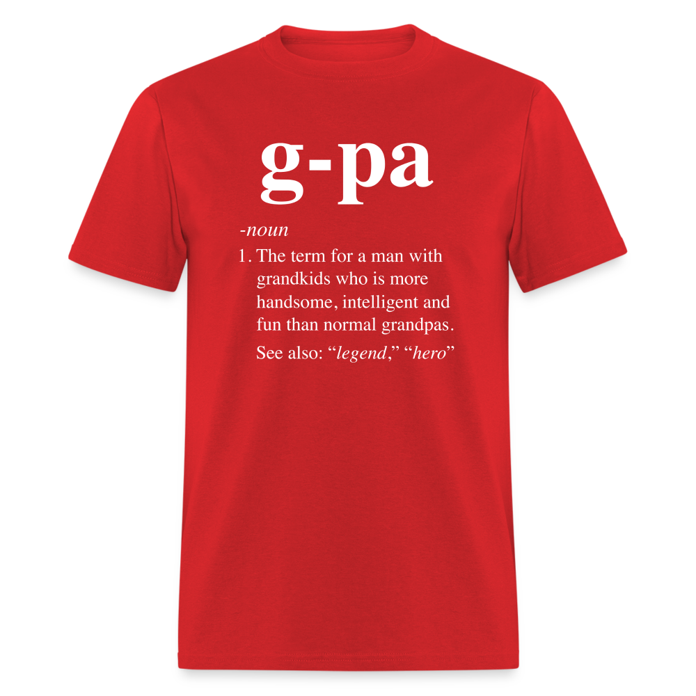 G-Pa Unisex Classic T-Shirt - red