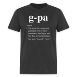 G-Pa Unisex Classic T-Shirt - heather black