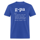 G-Pa Unisex Classic T-Shirt - royal blue