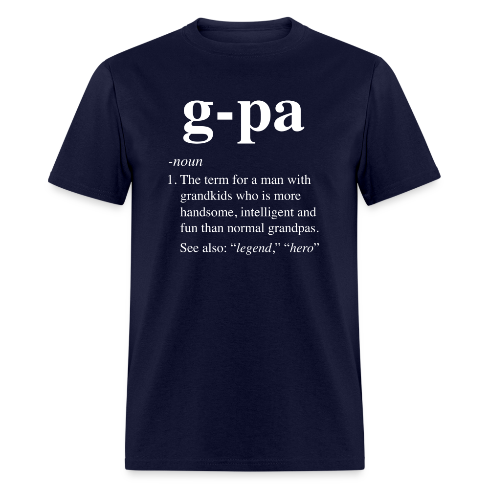 G-Pa Unisex Classic T-Shirt - navy