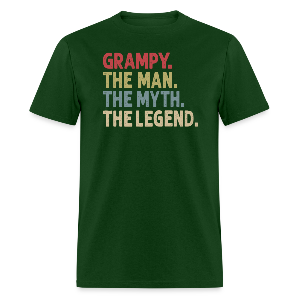 Grampy the Man the Myth the Legend Unisex Classic T-Shirt - forest green