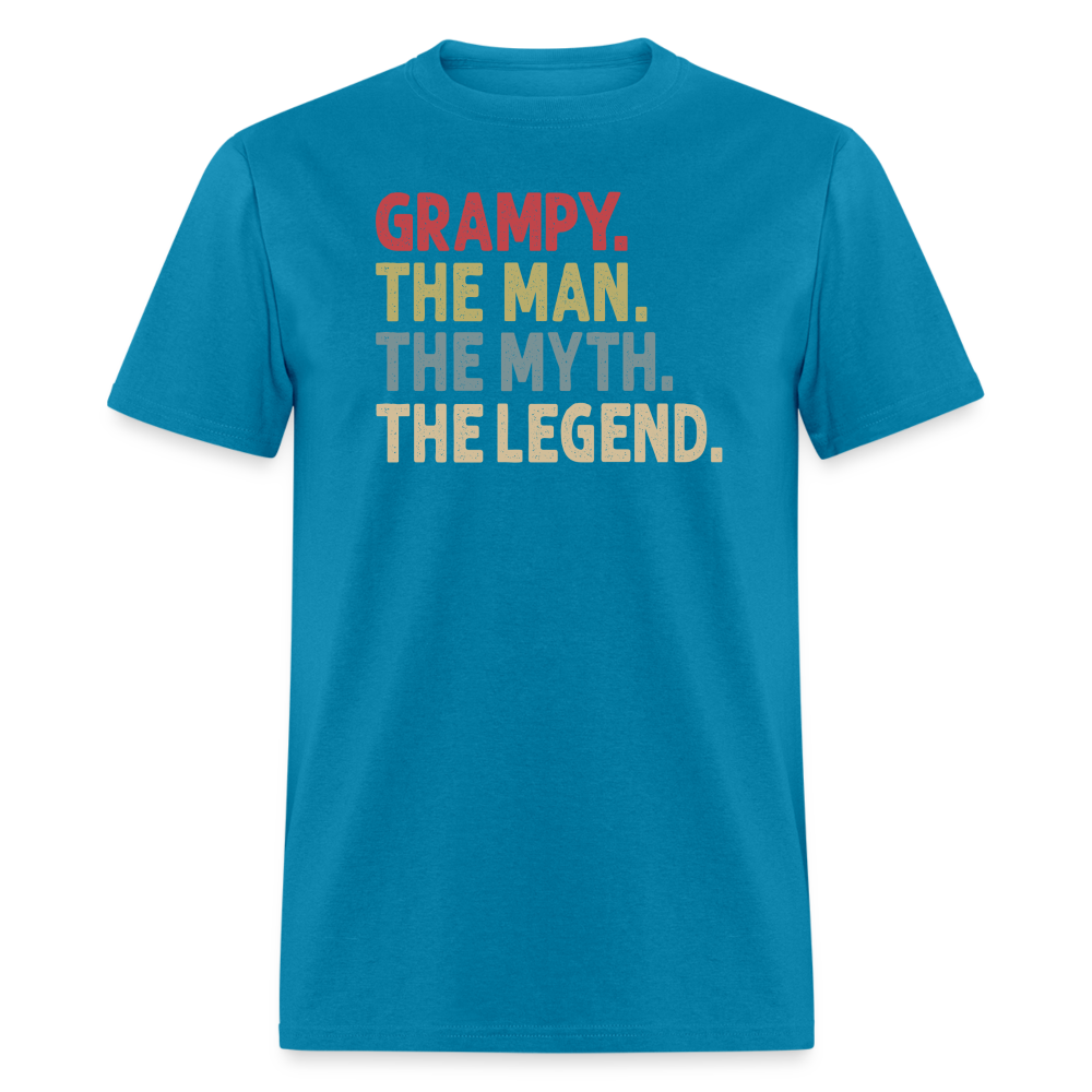 Grampy the Man the Myth the Legend Unisex Classic T-Shirt - turquoise