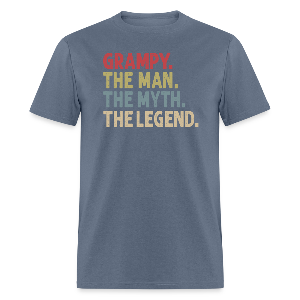 Grampy the Man the Myth the Legend Unisex Classic T-Shirt - denim
