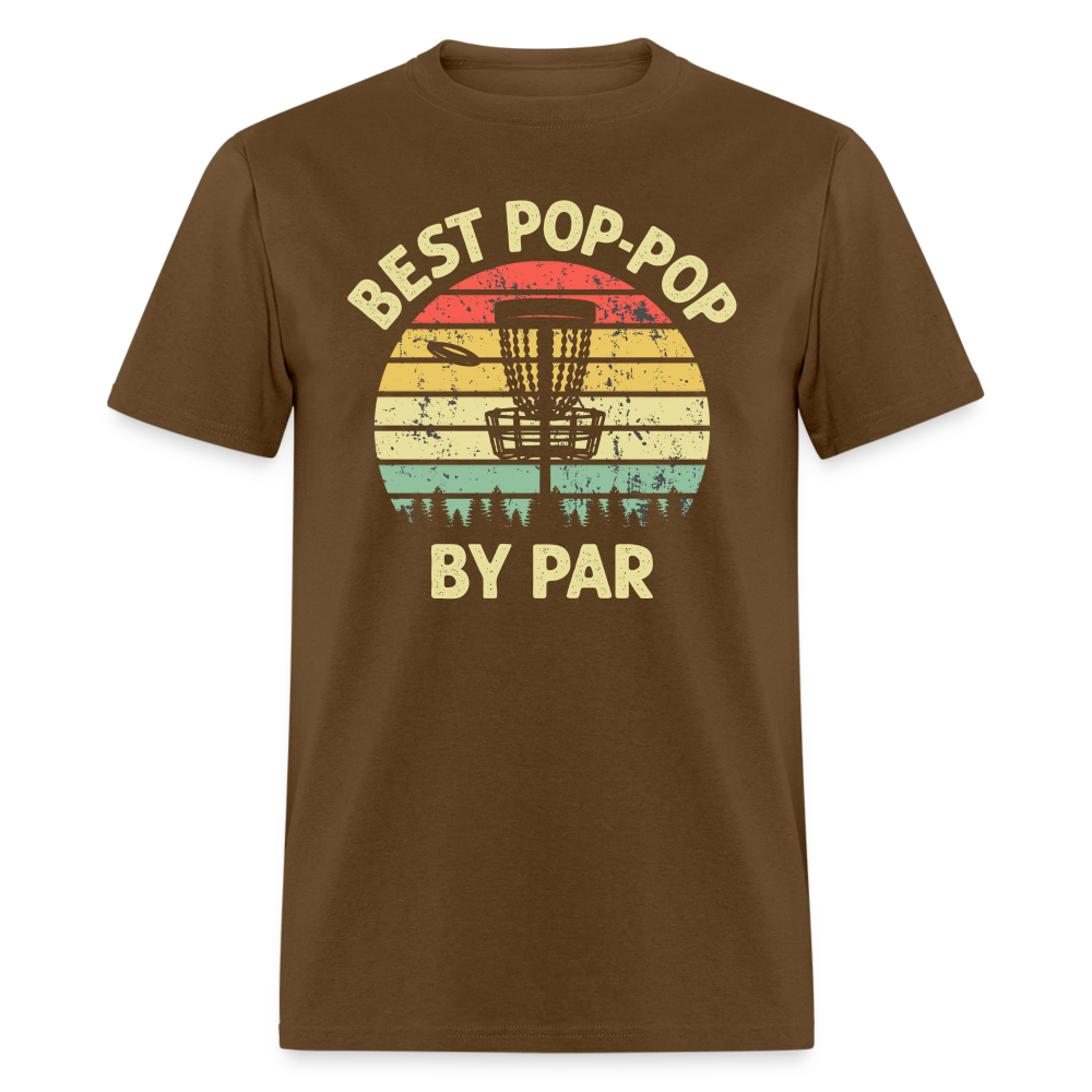 Best Pop-Pop By Par Disc Golf Unisex Classic T-Shirt - brown