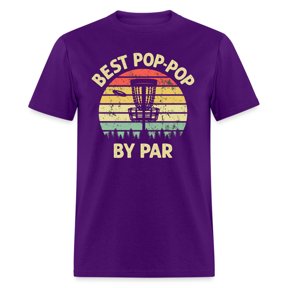 Best Pop-Pop By Par Disc Golf Unisex Classic T-Shirt - purple