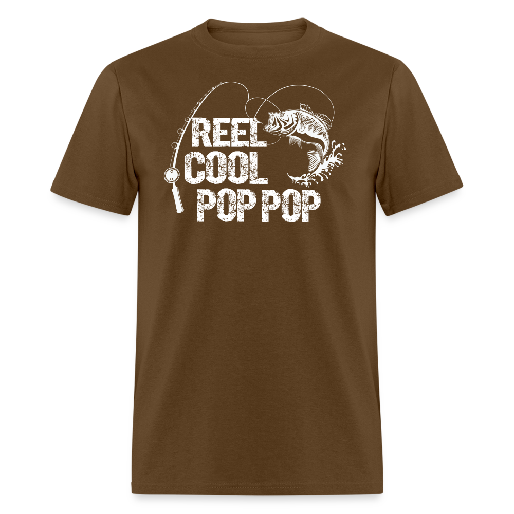 Reel Cool Pop Pop Unisex Classic T-Shirt - brown