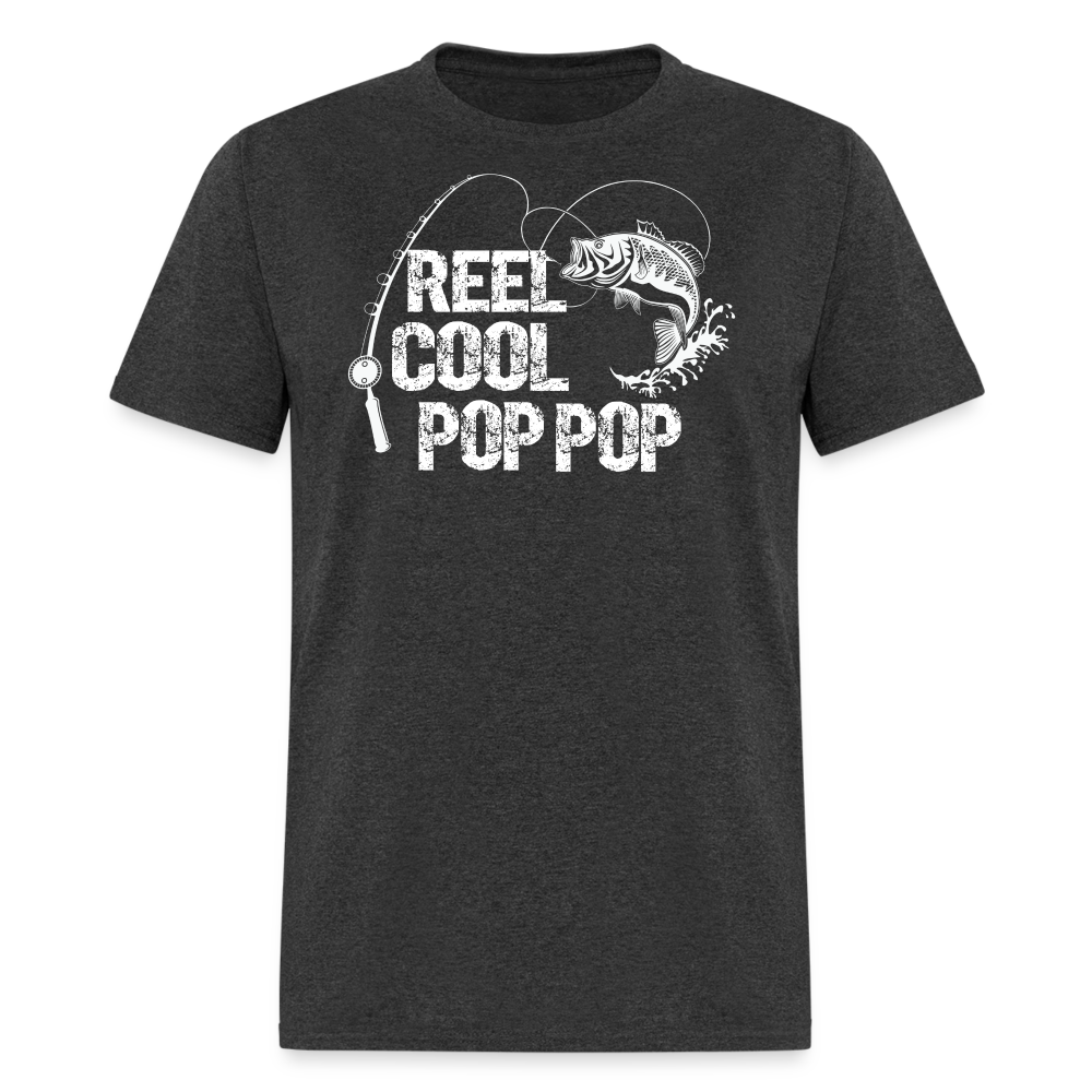 Reel Cool Pop Pop Unisex Classic T-Shirt - heather black