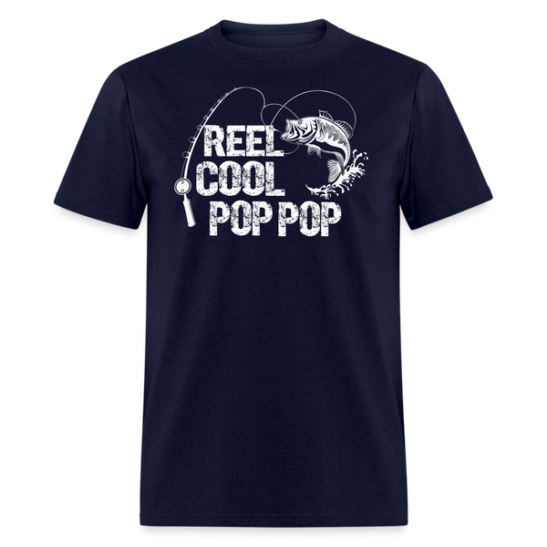 Reel Cool Pop Pop Unisex Classic T-Shirt - navy