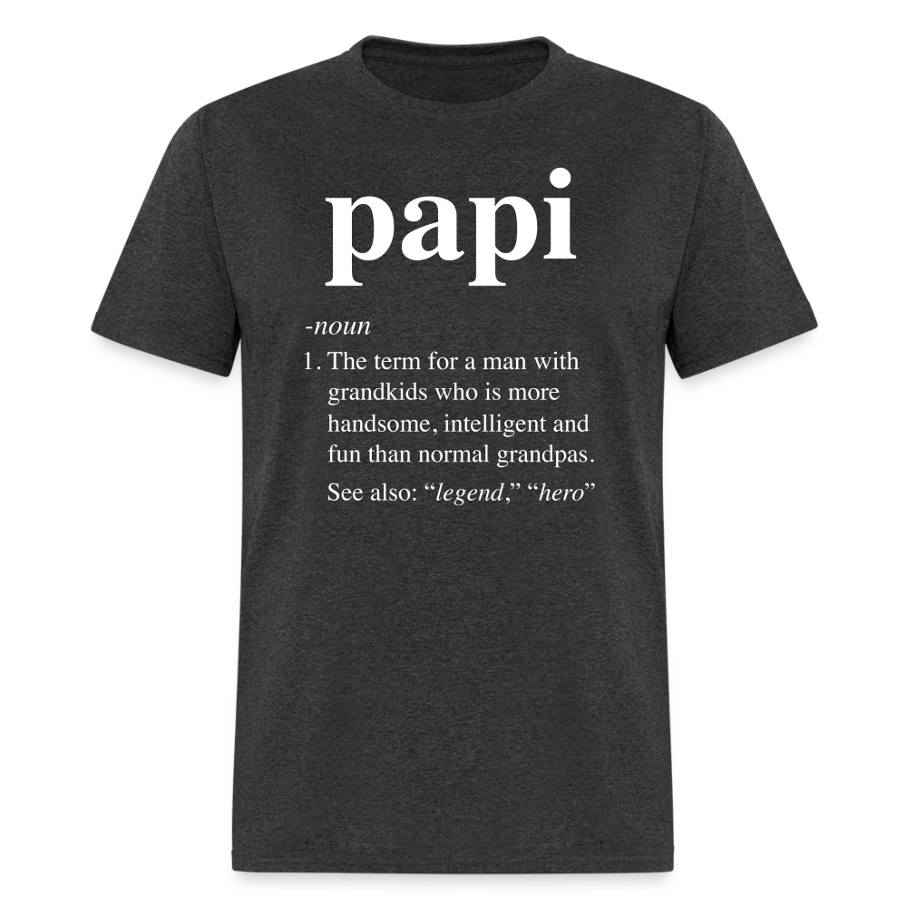 Papi Definition Unisex Classic T-Shirt - heather black