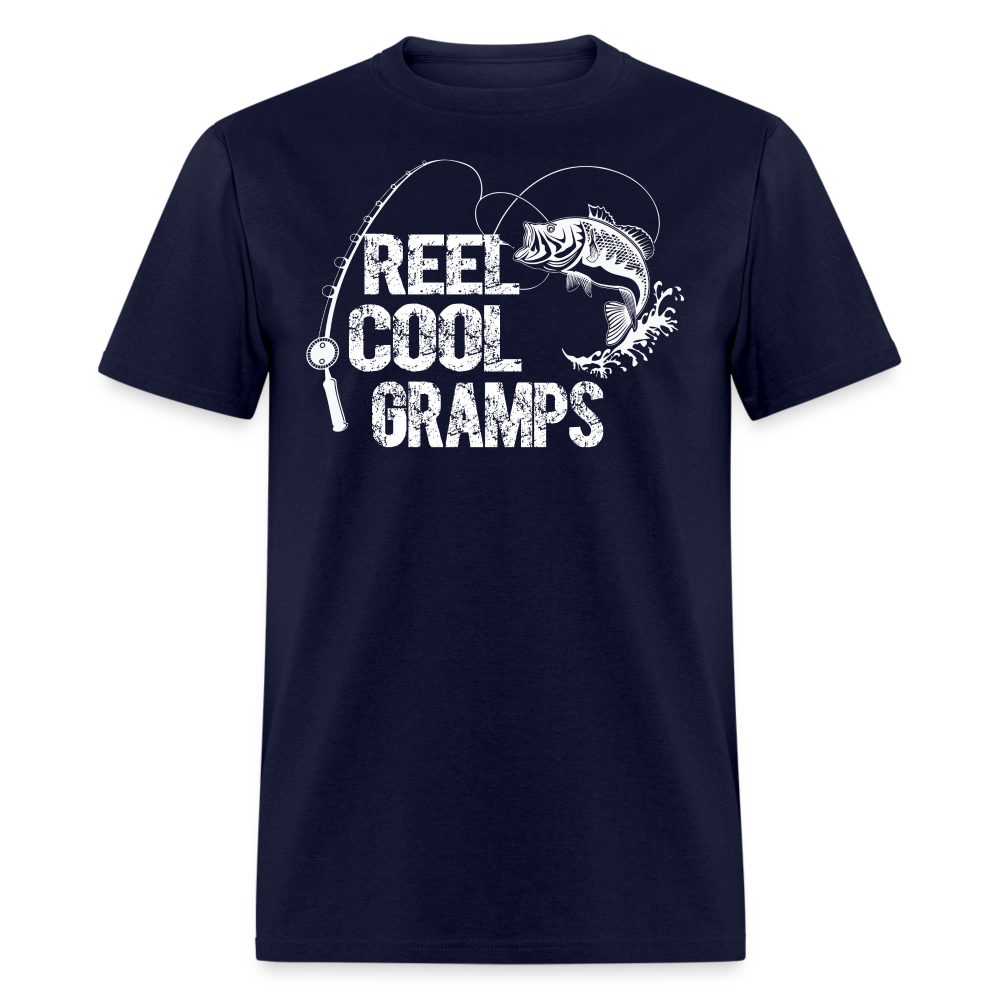 Reel Cool Gramps Unisex Classic T-Shirt - navy