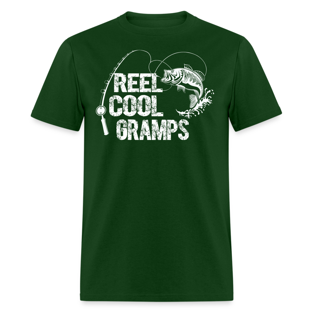 Reel Cool Gramps Unisex Classic T-Shirt - forest green