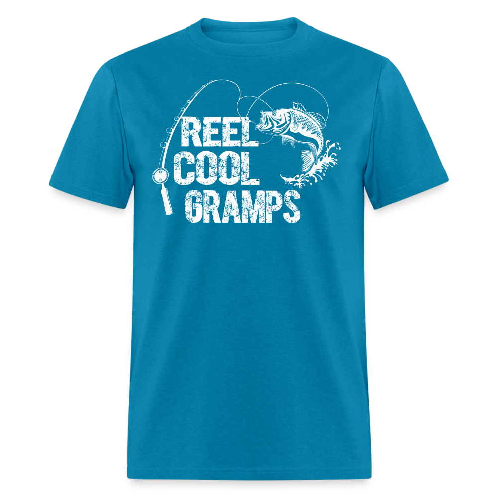 Reel Cool Gramps Unisex Classic T-Shirt - turquoise