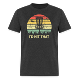 I'd Hit That Disc Golf Unisex Classic T-Shirt - heather black
