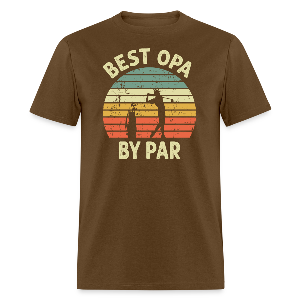 Best Opa By Par Unisex Classic T-Shirt - brown