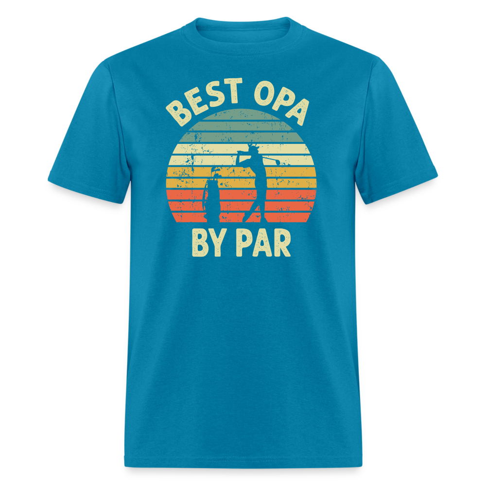 Best Opa By Par Unisex Classic T-Shirt - turquoise
