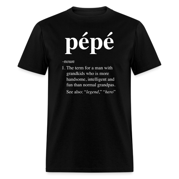 Pepe Definition Unisex Classic T-Shirt - black